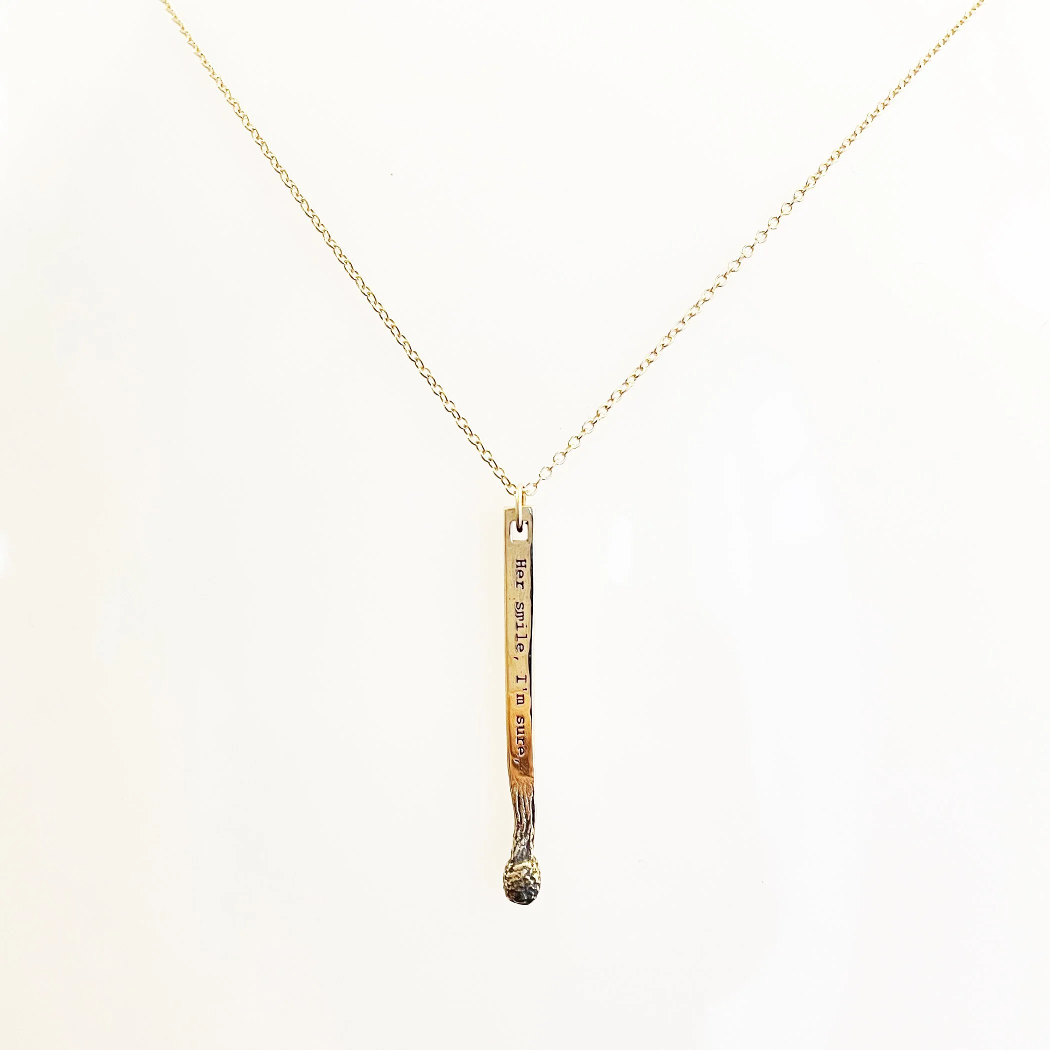 This Is Not For You Necklace with Double Chain — MARK Z